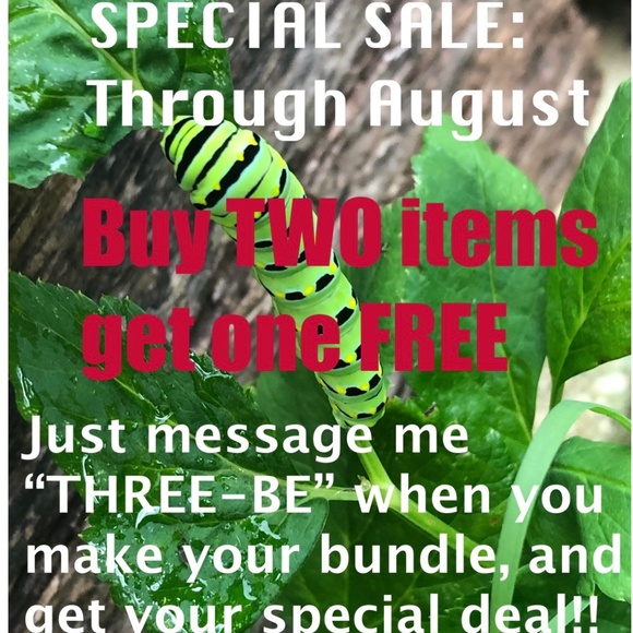 SPECIAL DEAL!! Make A 3 Pc Bundle~Get Third Item FREE!!!! - Picture 1 of 1